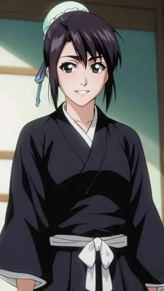 ai character: Momo Hinamori  background