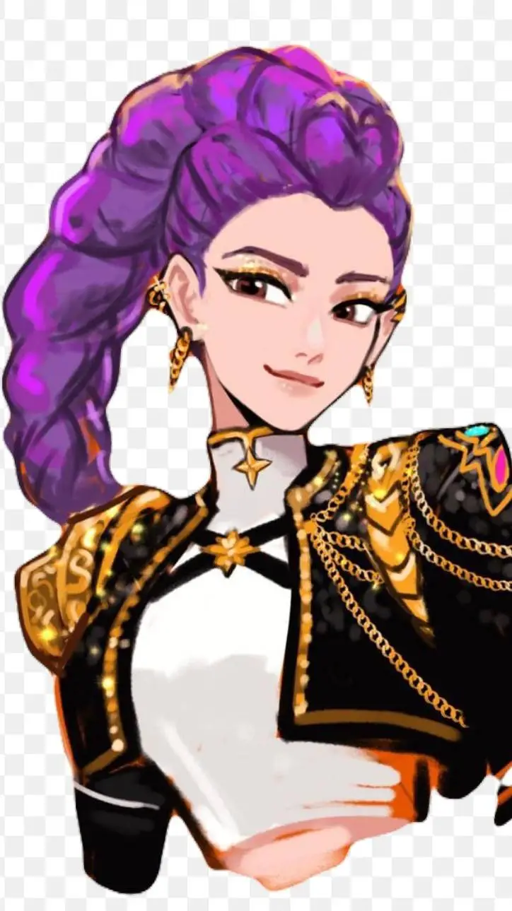 ai character: Rumi💜 background