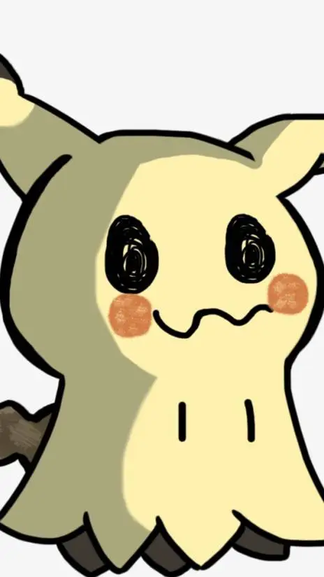 ai character: Mimikyu background