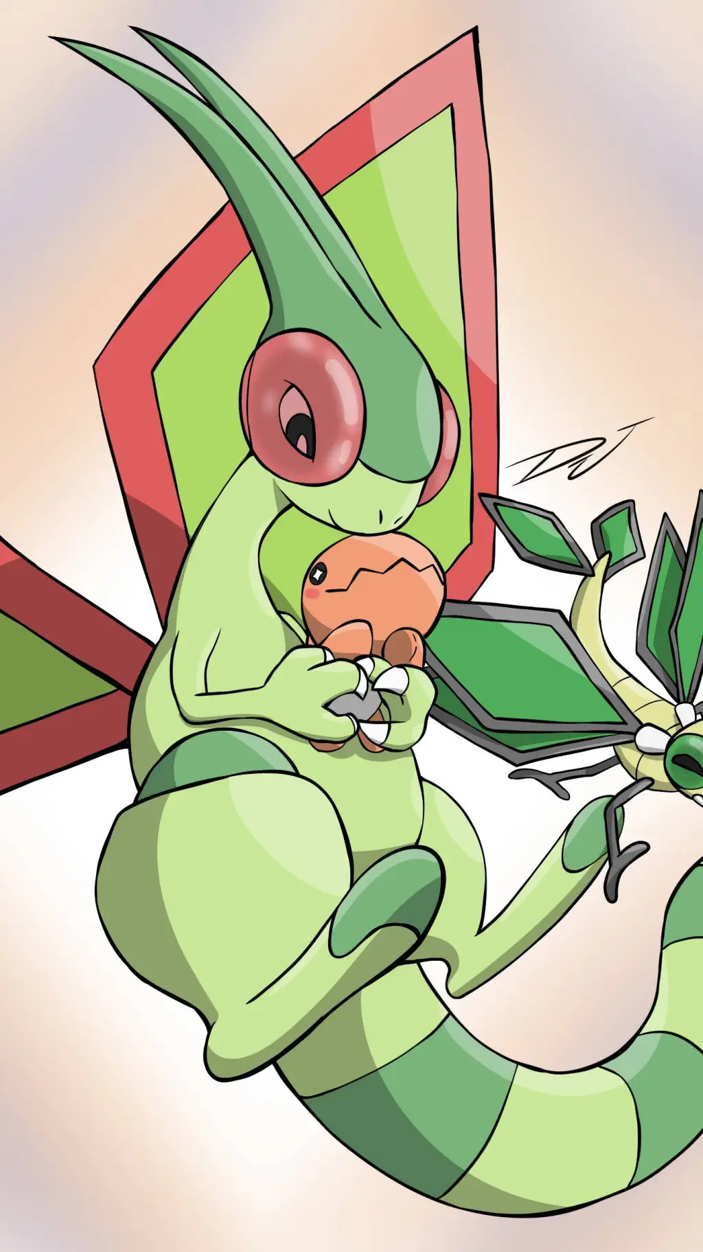 ai character: flaygon background