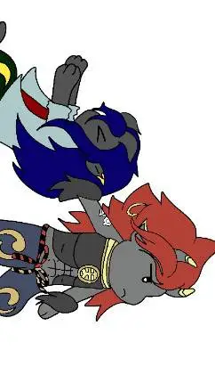 ai character: yokai shadowside.. background