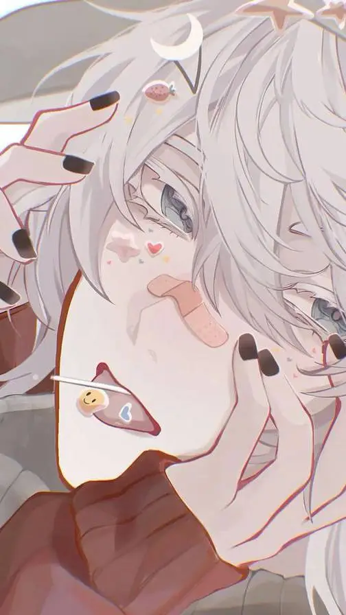 ai character: arron  background