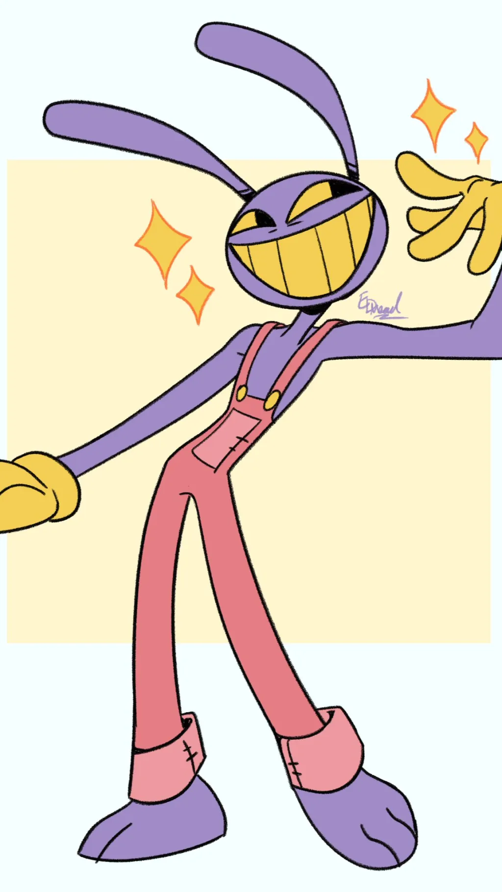 ai character: Jax sus background