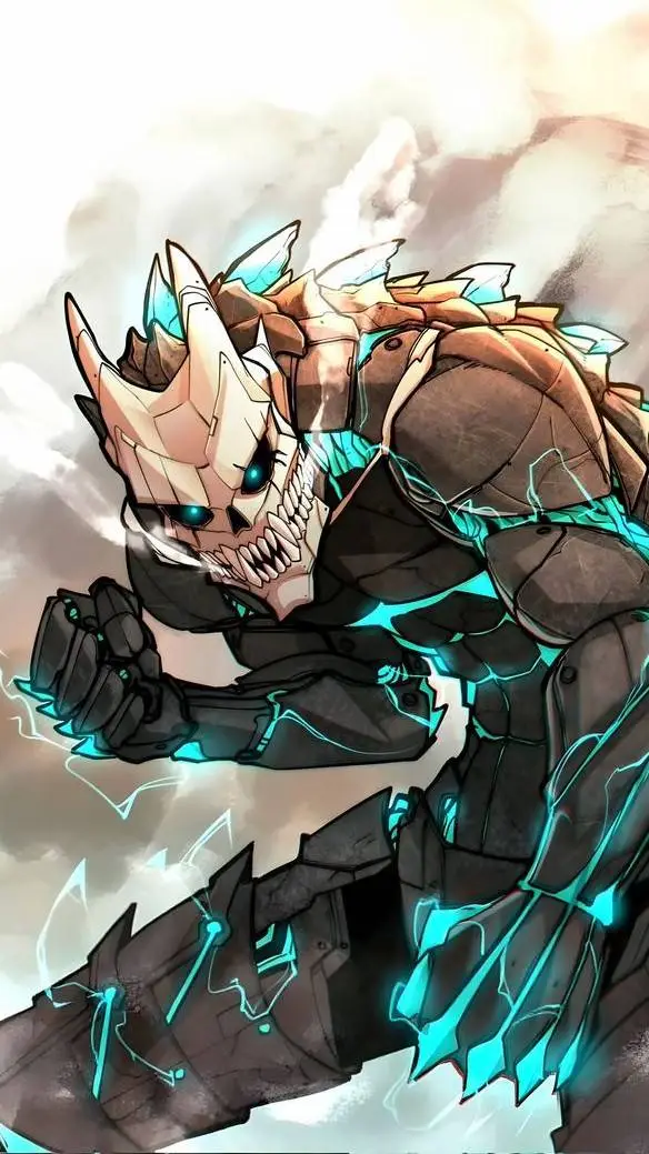 ai character: Kaiju No.8 background