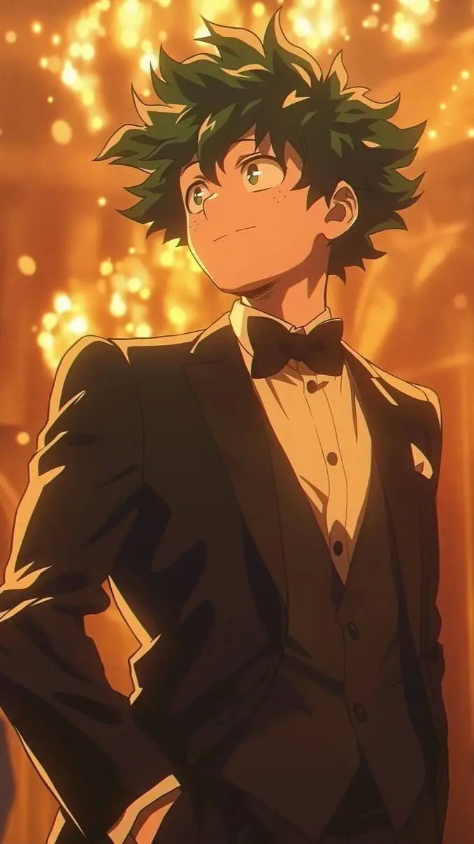 ai character: Izuku Mydoria background