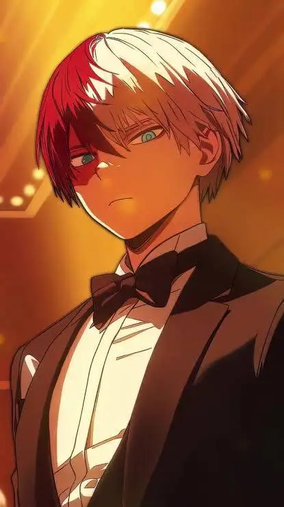 ai character: Shoto Todoroki background