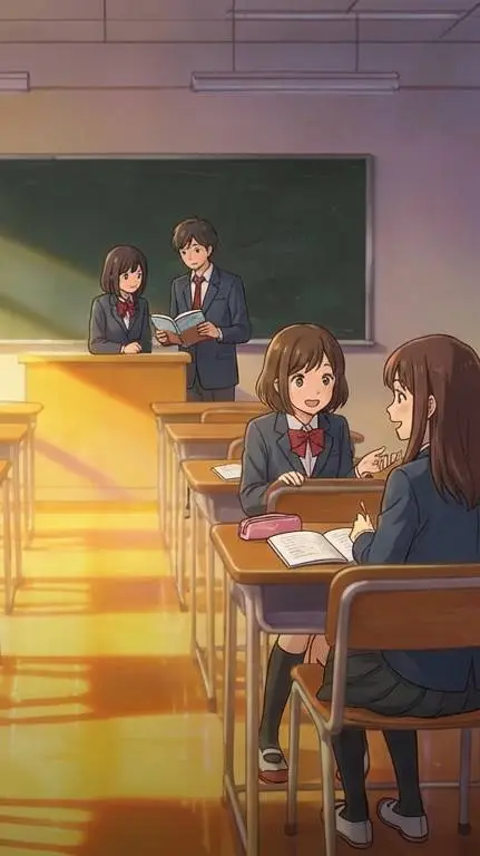 ai character: «⟨Classroom⟩» background