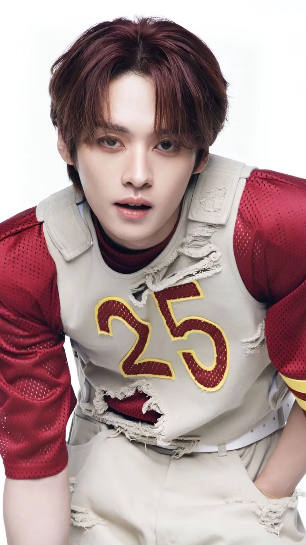 ai character: Lee minho. background