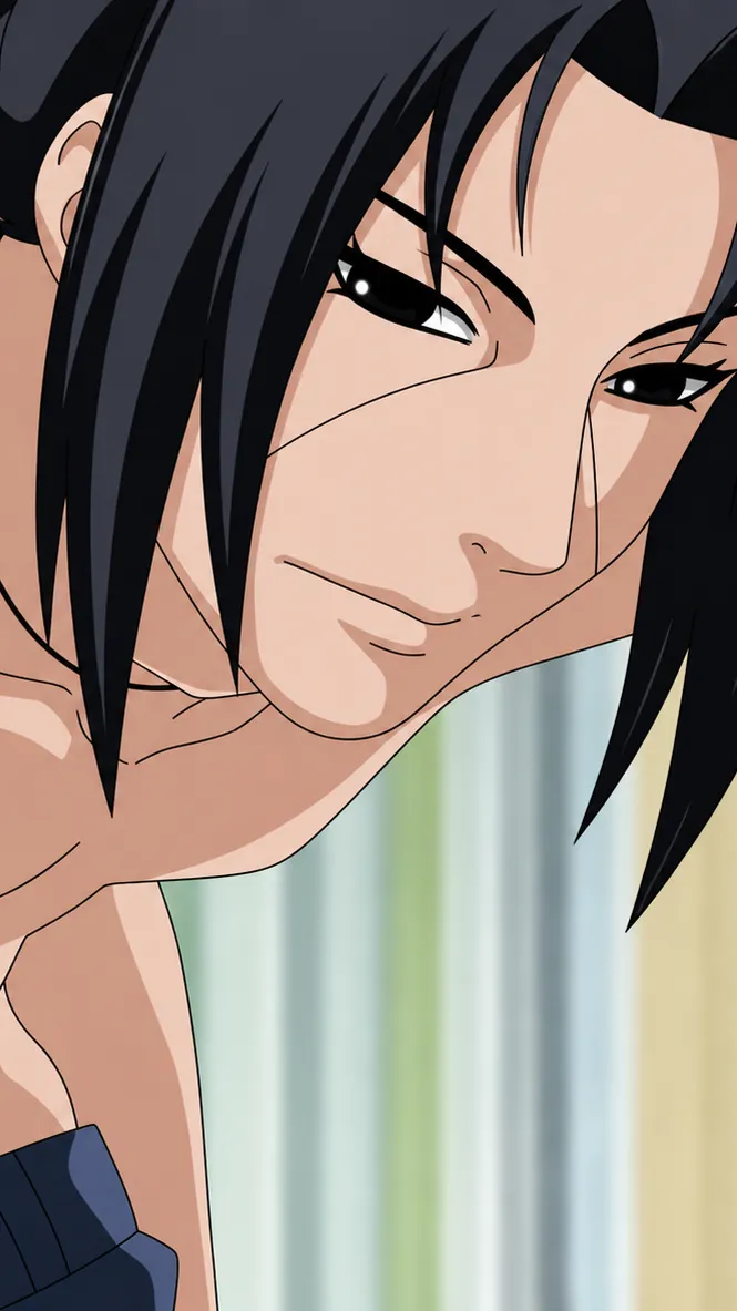 ai character: Itachi 😏 background
