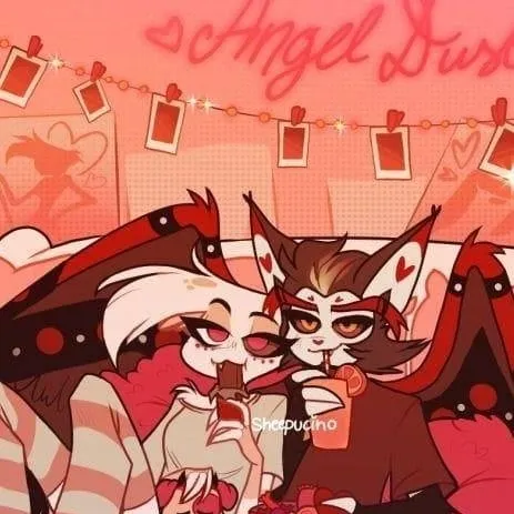 chat with ai character: husk and angel