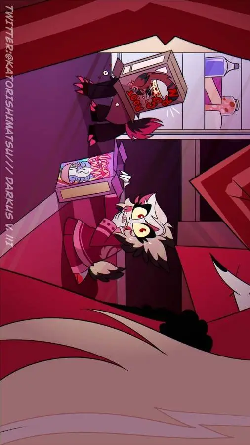 ai character: hazbinhotel parent background