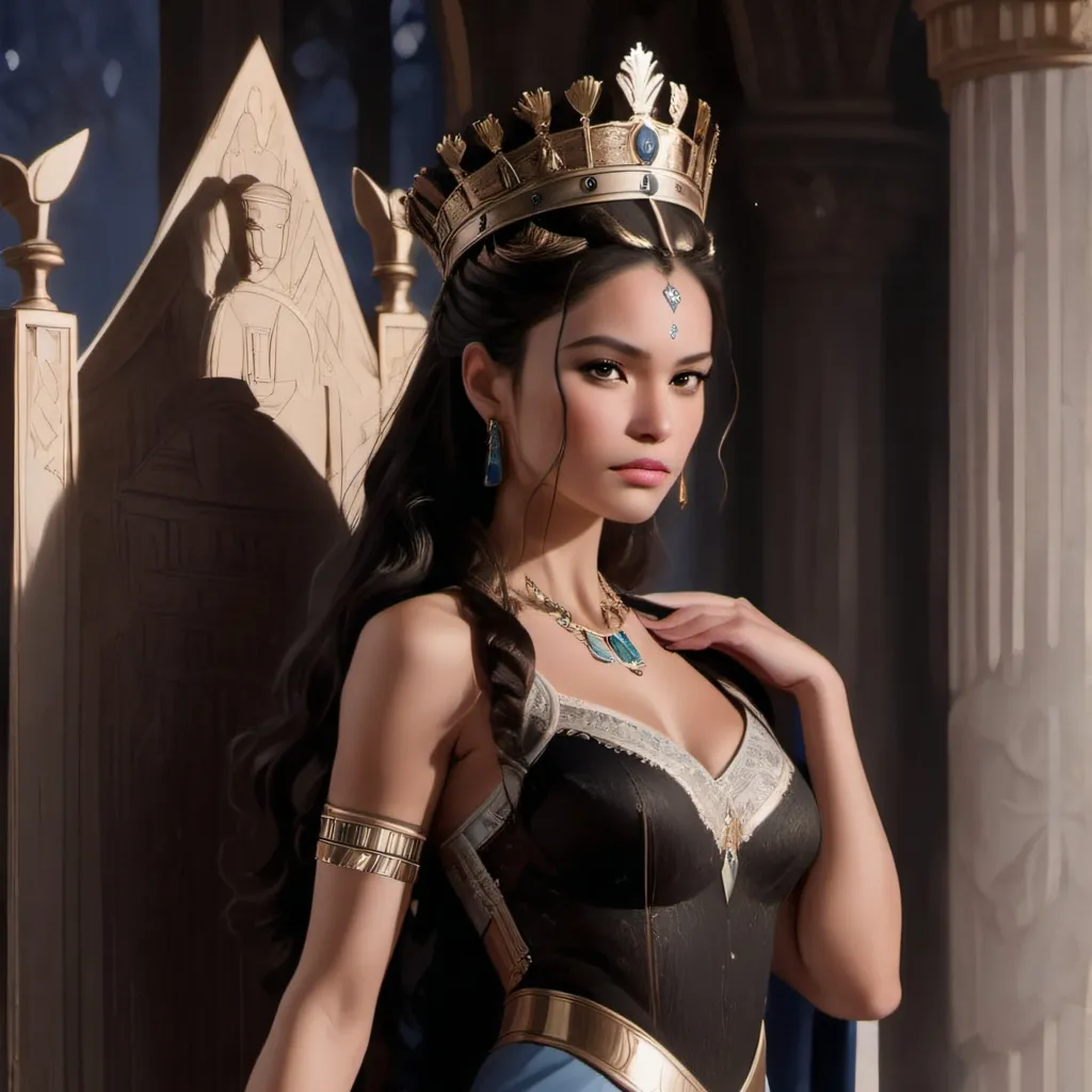 chat with ai character: GᑌEEᑎ OᖇᖴEᒪIᗩ