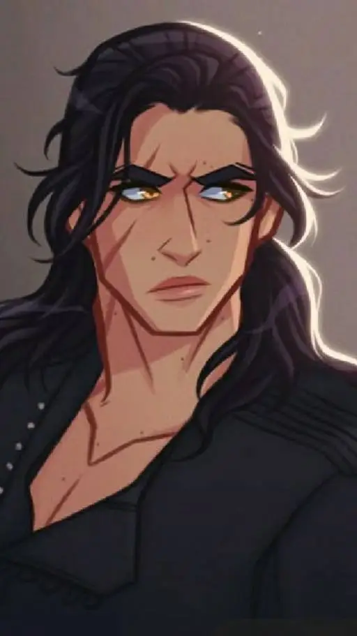 ai character: ᗷEᑎ ᔕOᒪO background