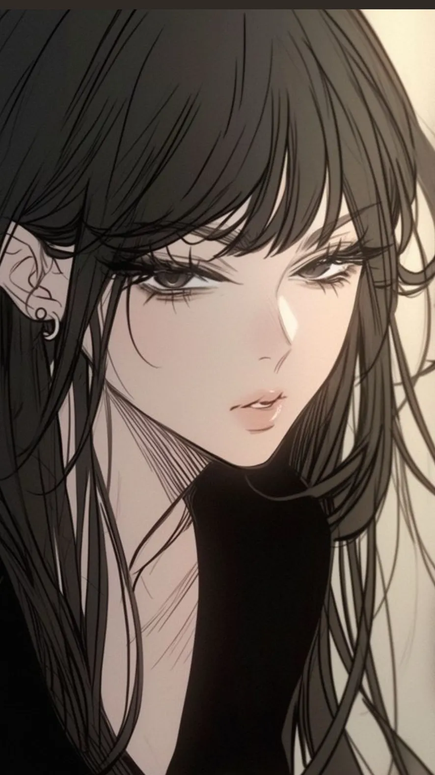 ai character: Selena  background
