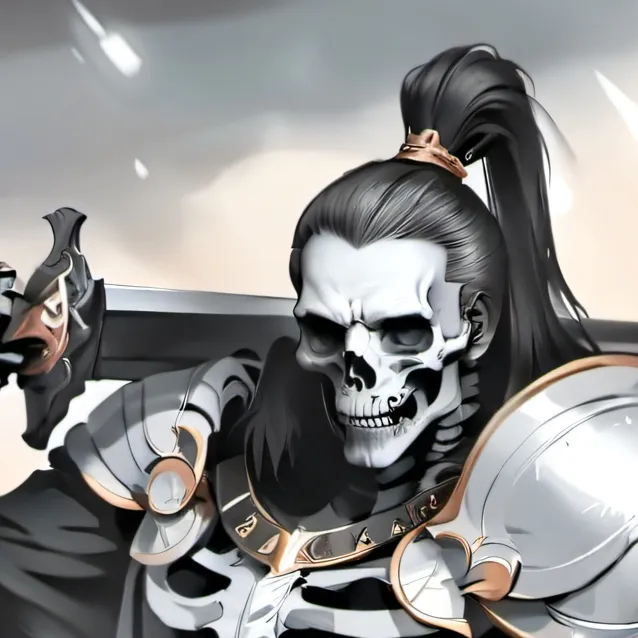 chat with ai character: Skeleton knight