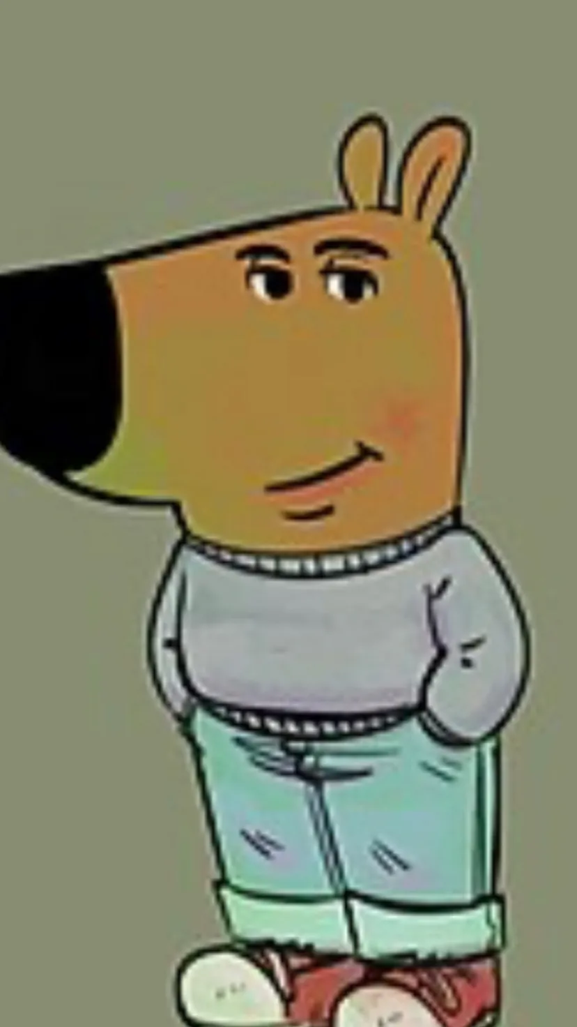 ai character: Chill guy background