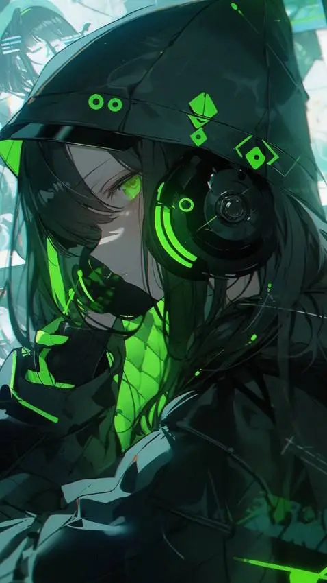 ai character: Luna background