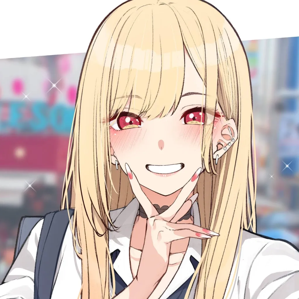 chat with ai character: Marin Kitagawa