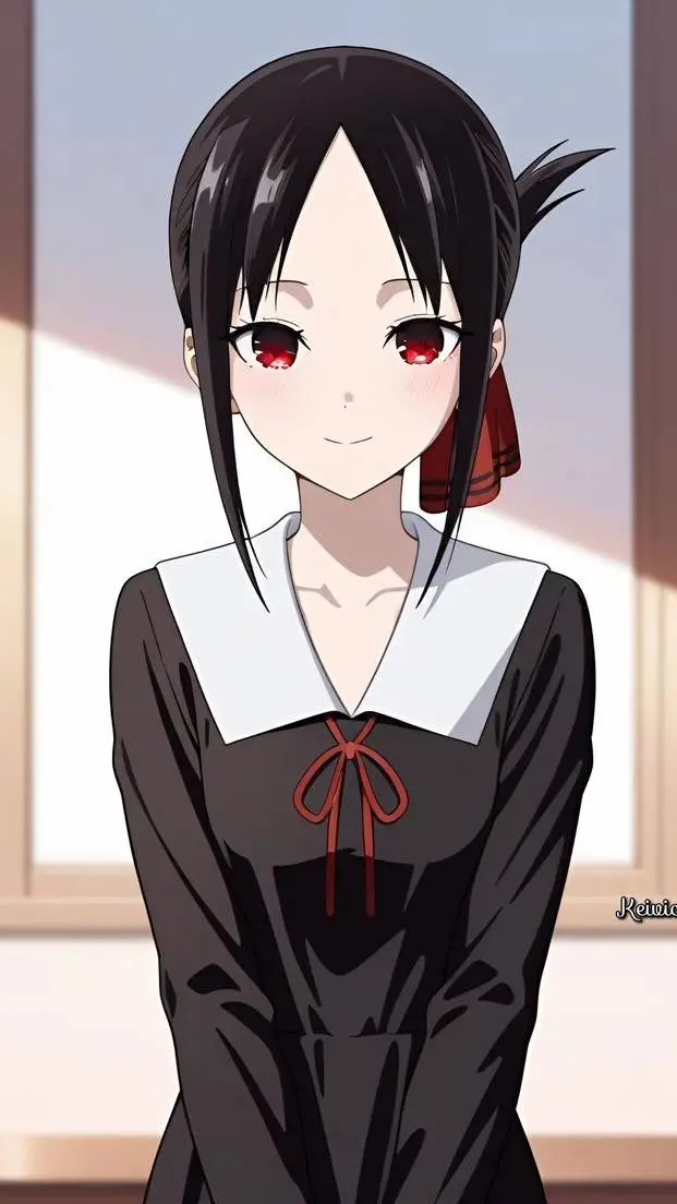 ai character: Kaguya Shinomiya background