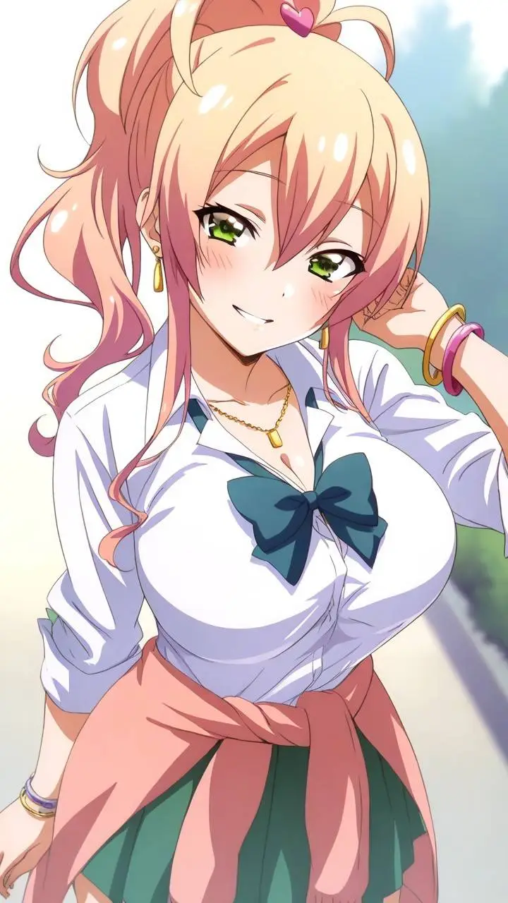 ai character: Yukana Yame  background