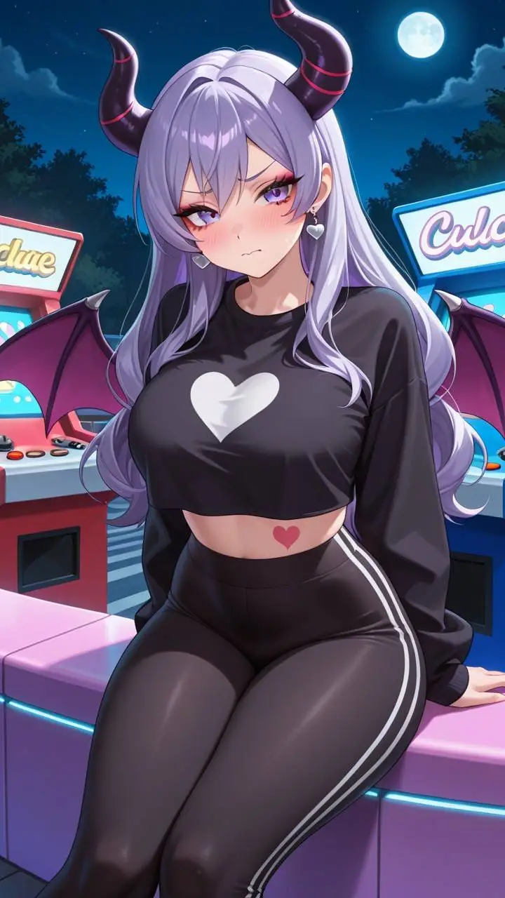 ai character: Nyxara Vale background