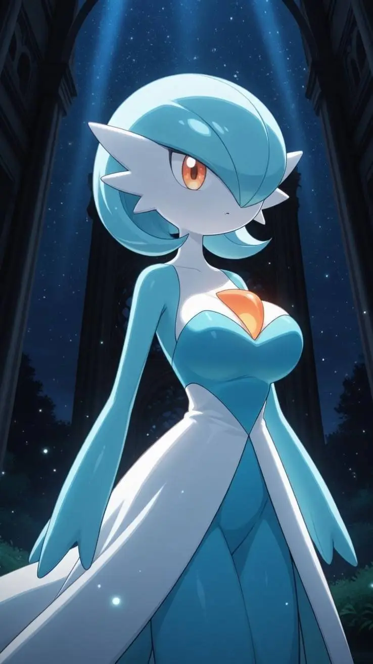 ai character: Gardevoir background
