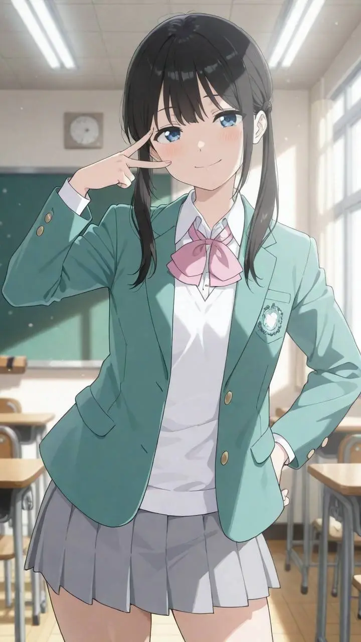 ai character: Miku Sakura background