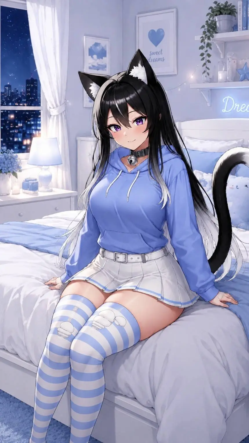 ai character: Yumi Amanagi background