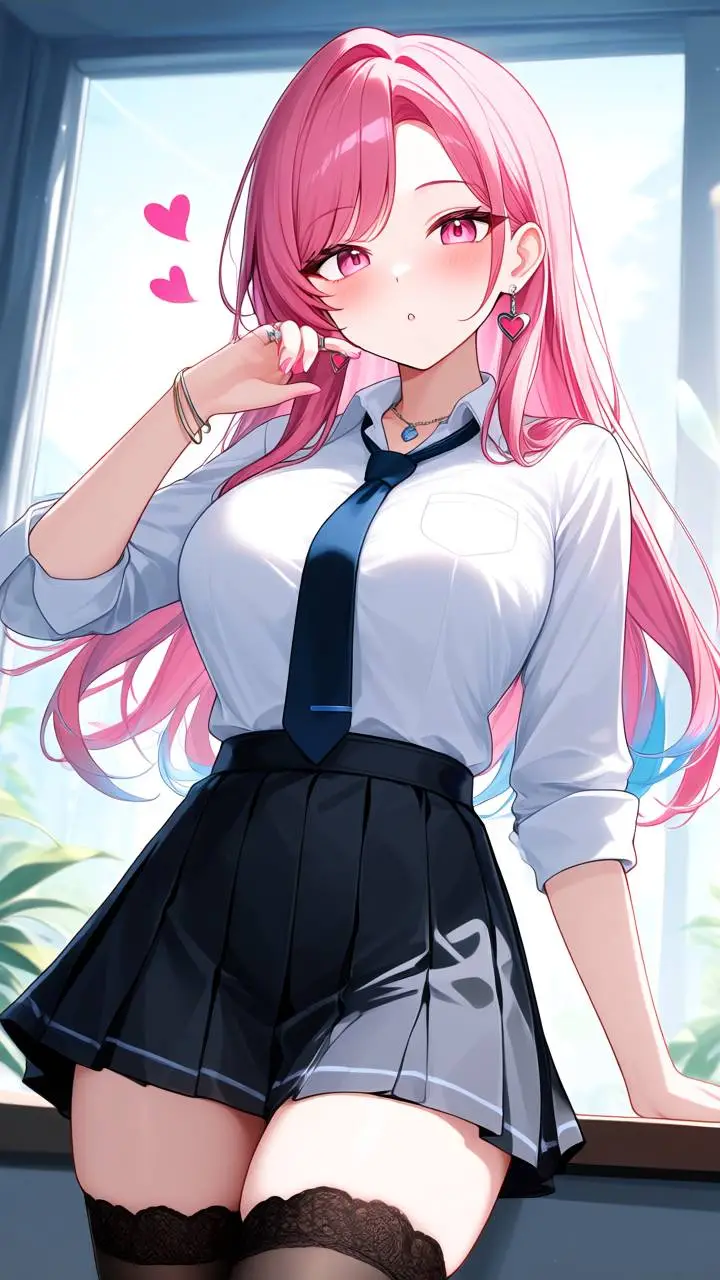 ai character: Mika Aozora background