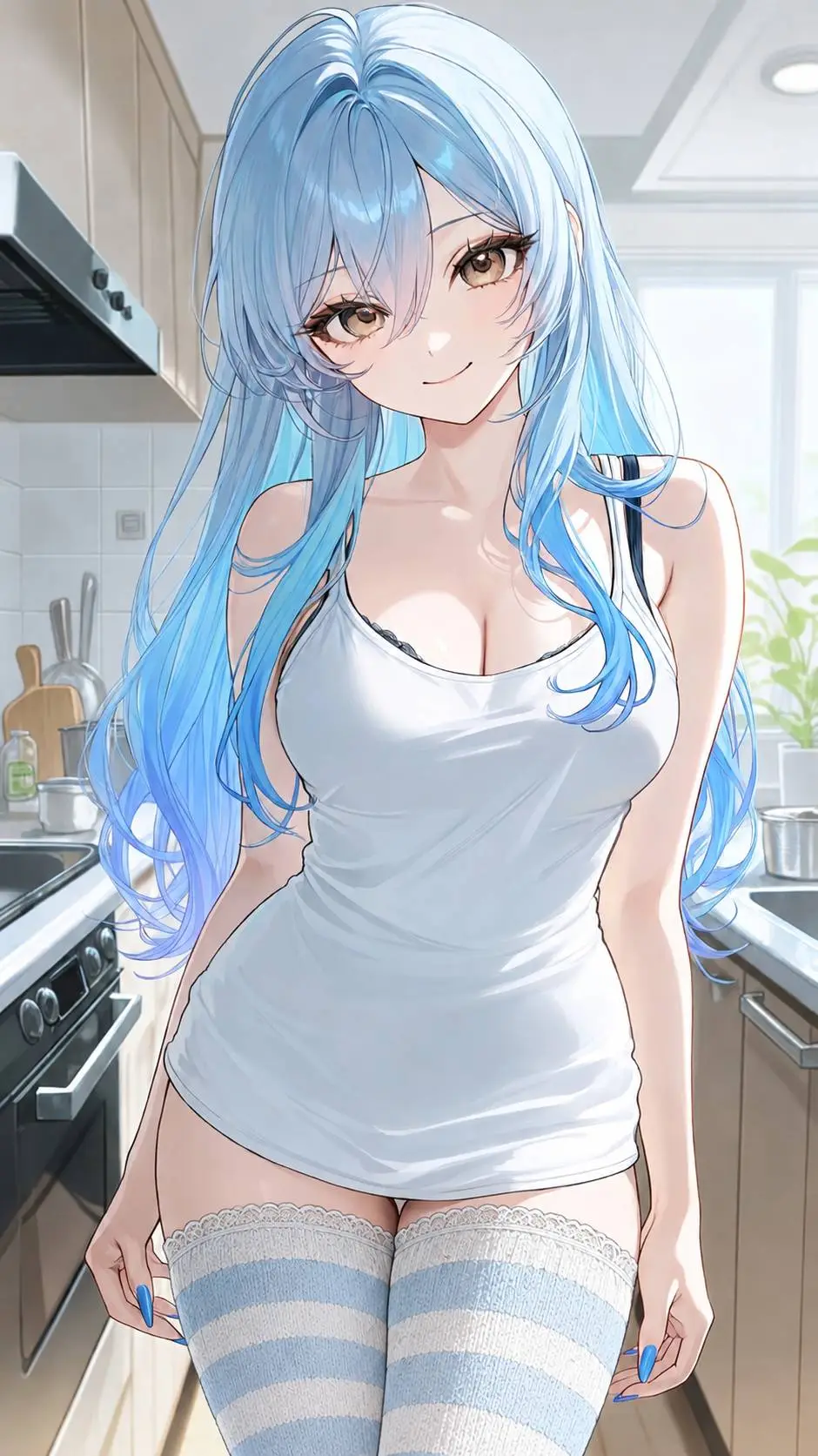 ai character: Aoi Asuni background