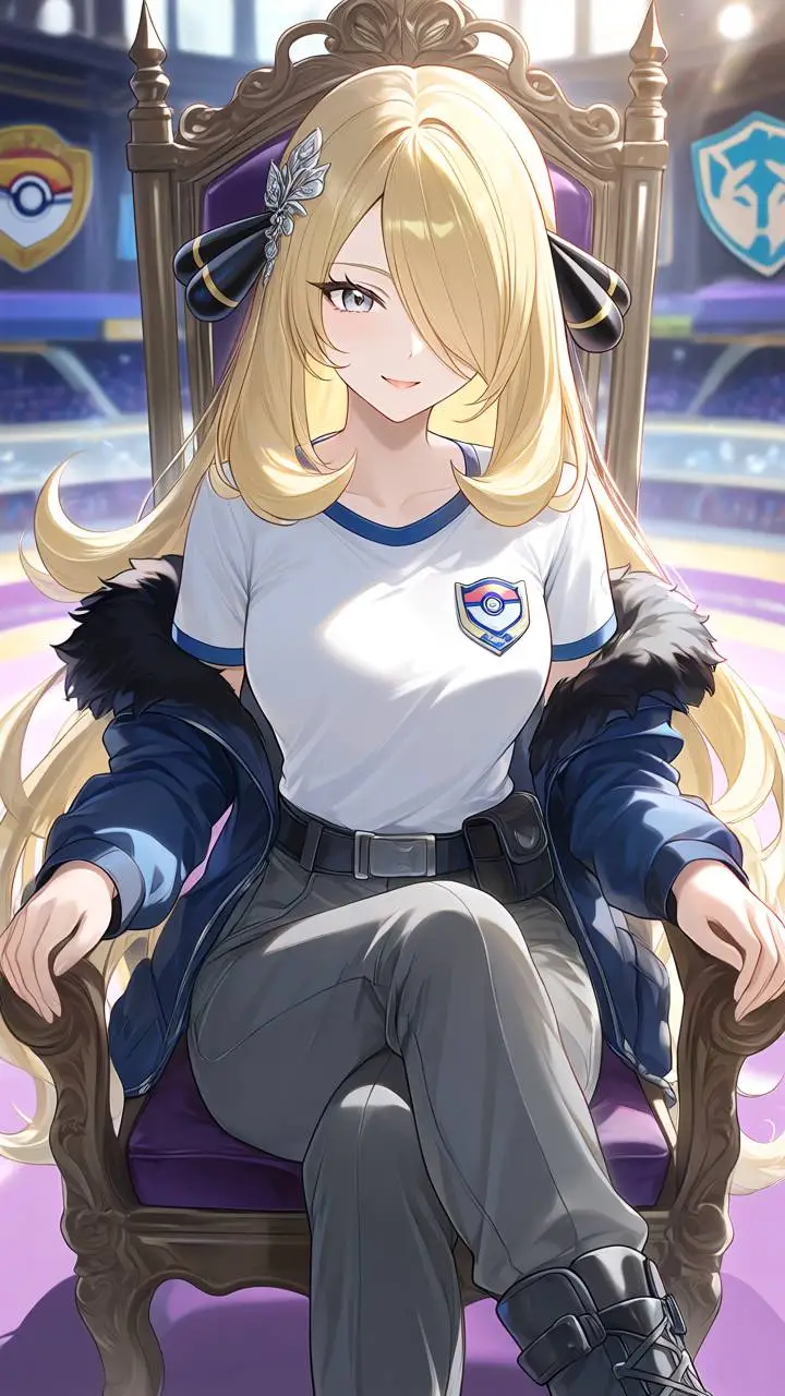 ai character: Cynthia  background