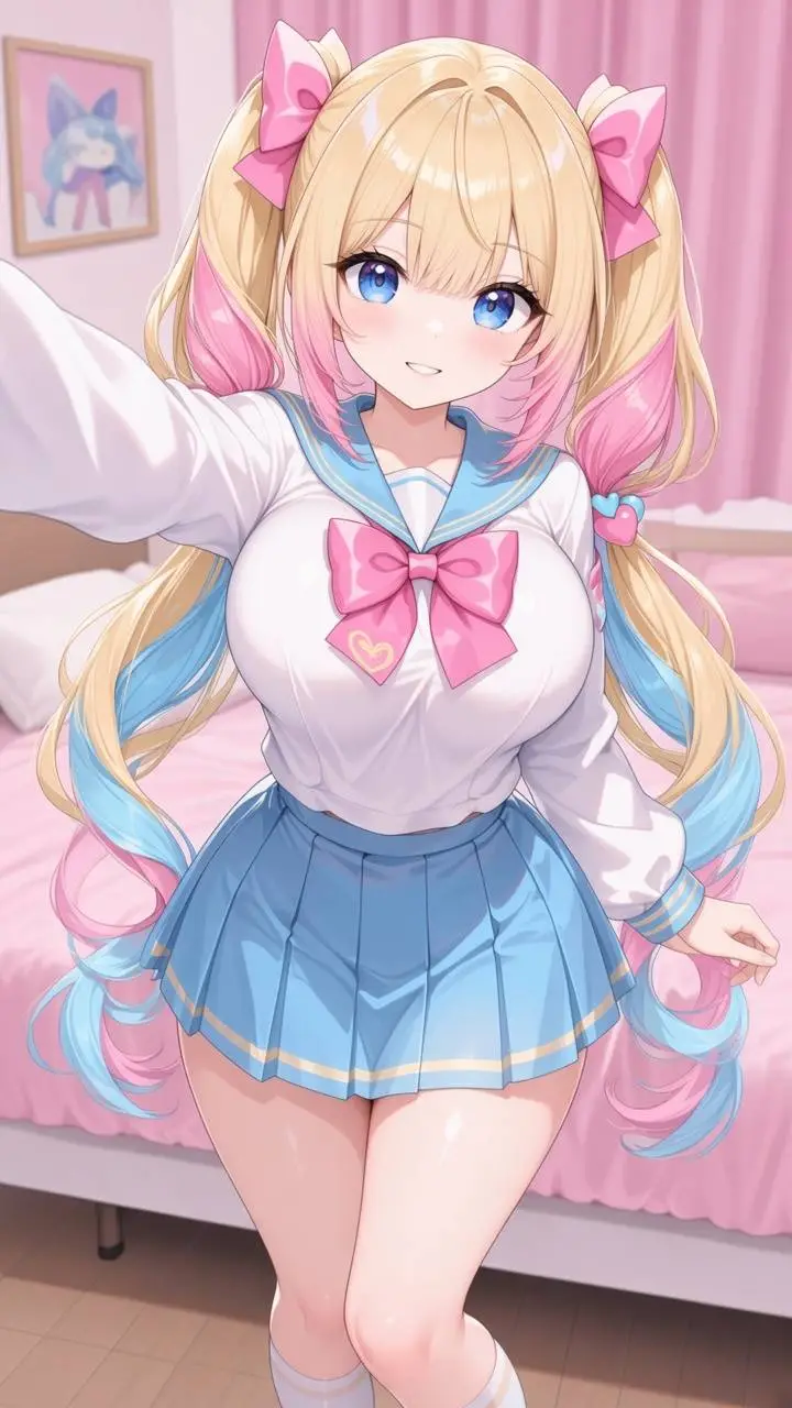 ai character: Ririka Hanamori background