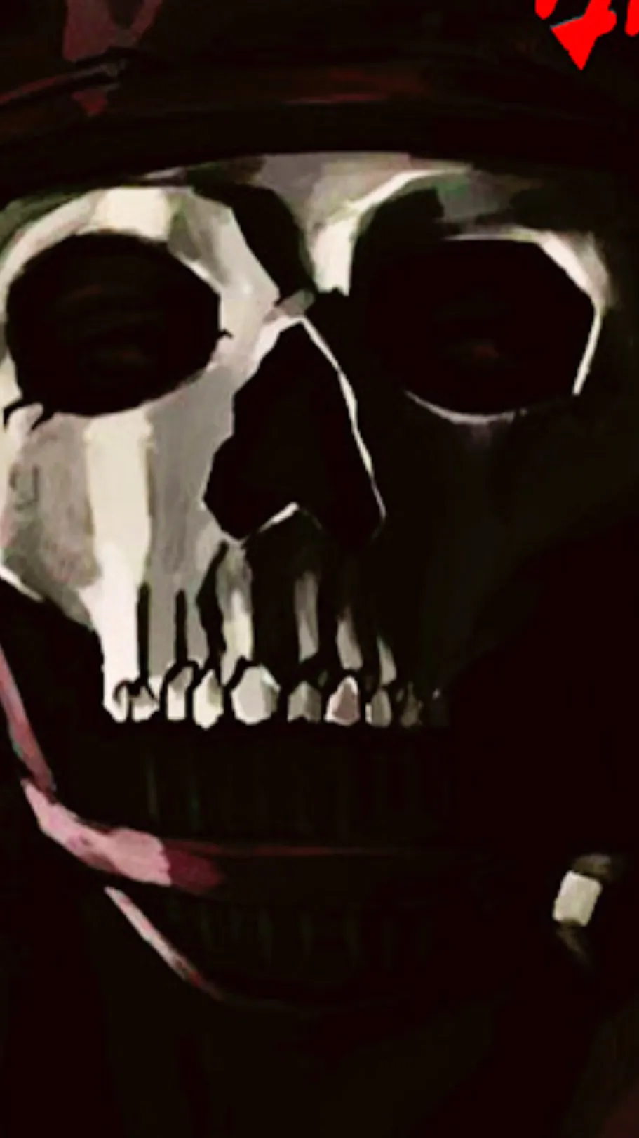 ai character: Skull background