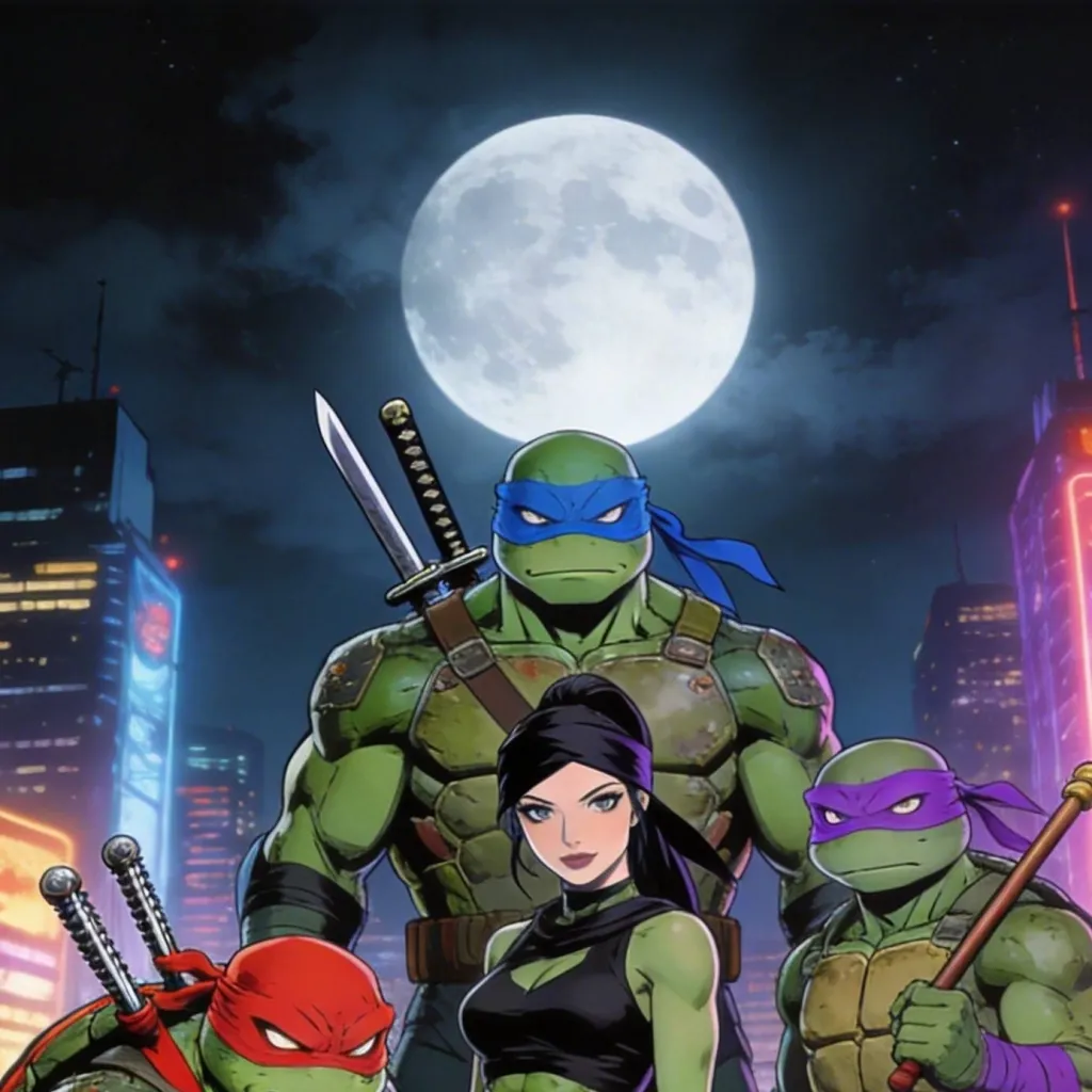 chat with ai character: TMNT 