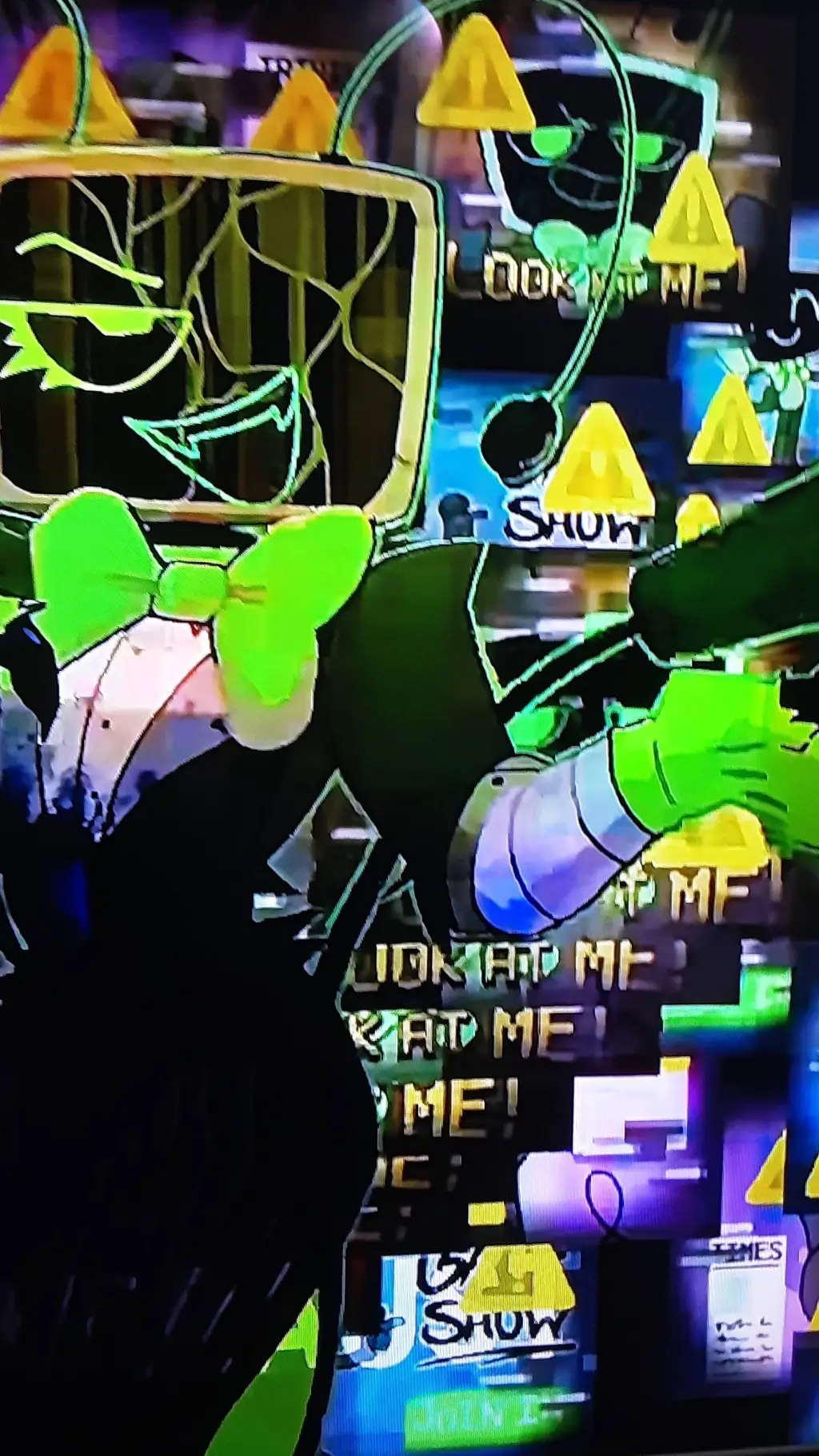 ai character: twisted vee background