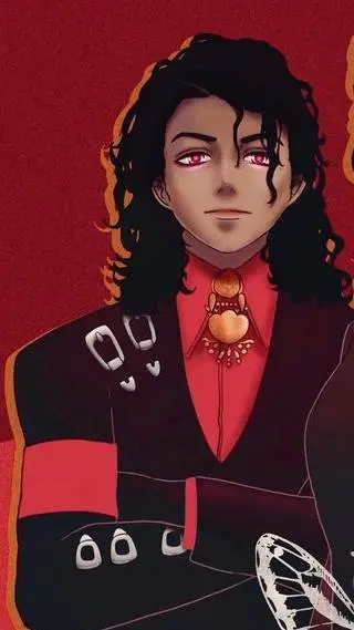 ai character: Michael Jackson  background