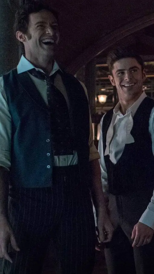 ai character: Greatest Showman background