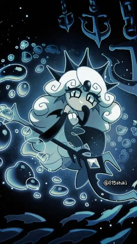 ai character: Black Pearl Cookie background