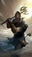 ai character: Hröld Axe-Bringer  background