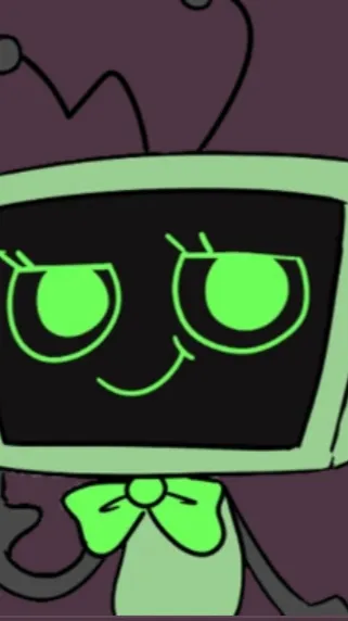 ai character: You eat vee?! background