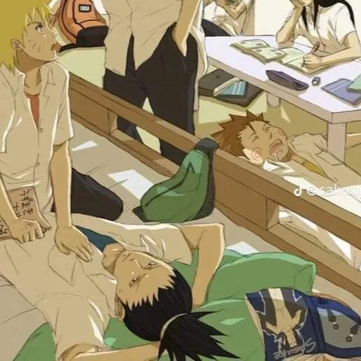 chat with ai character: ~Naruto studying~