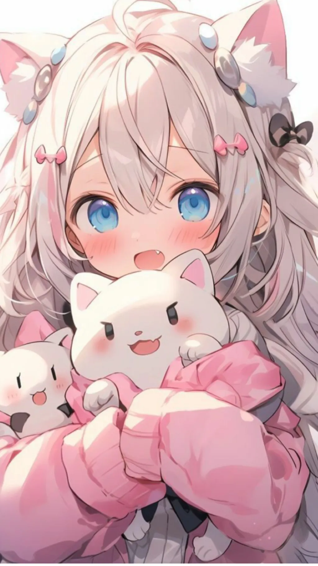 ai character: LOV and love  background
