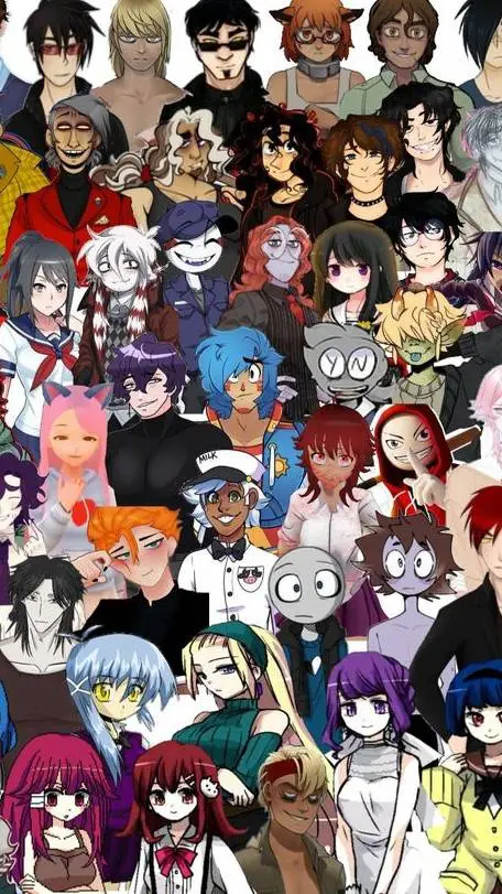 ai character: yandere school background