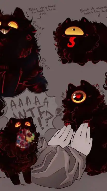 ai character: john doe cat background