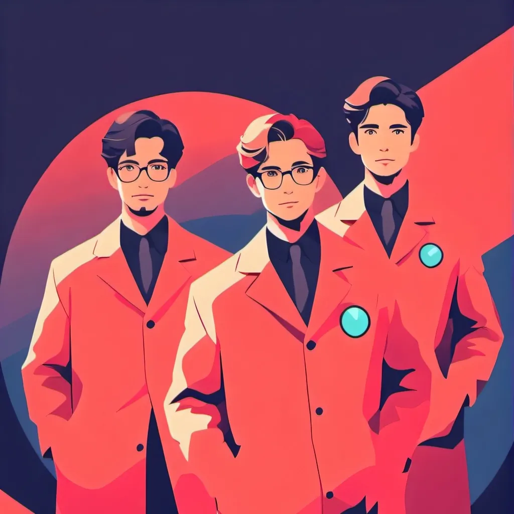 chat with ai character: Group of scientist
