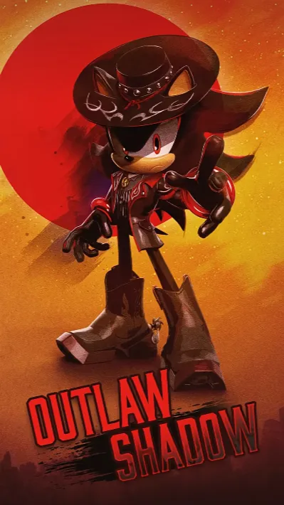 ai character: Outlaw Shadow background