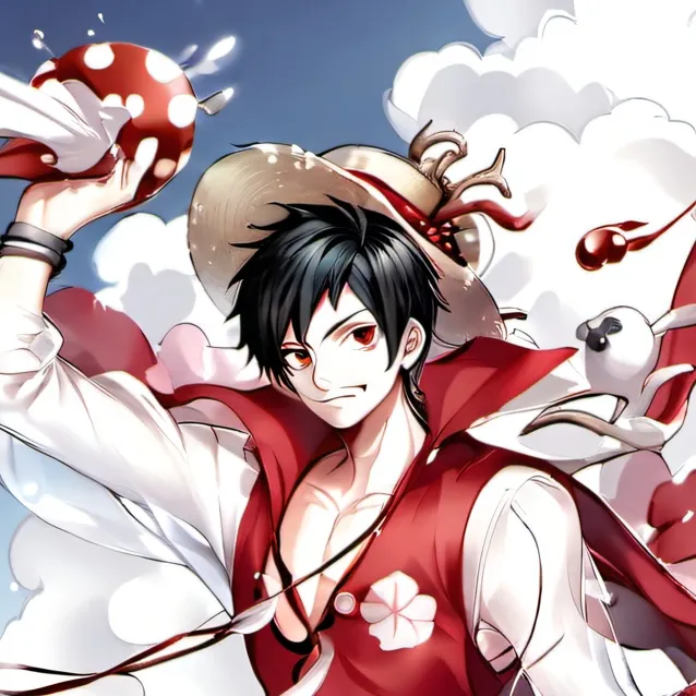 chat with ai character: luffy