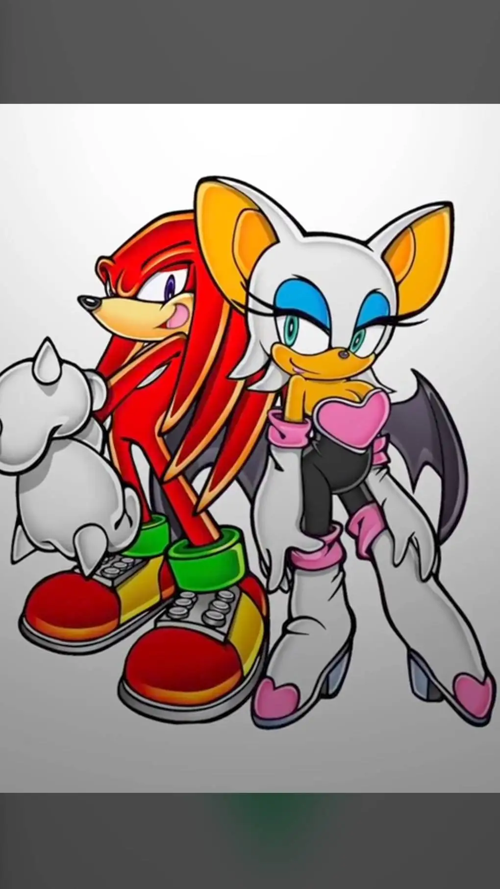 ai character: Knuckles x Rouge background