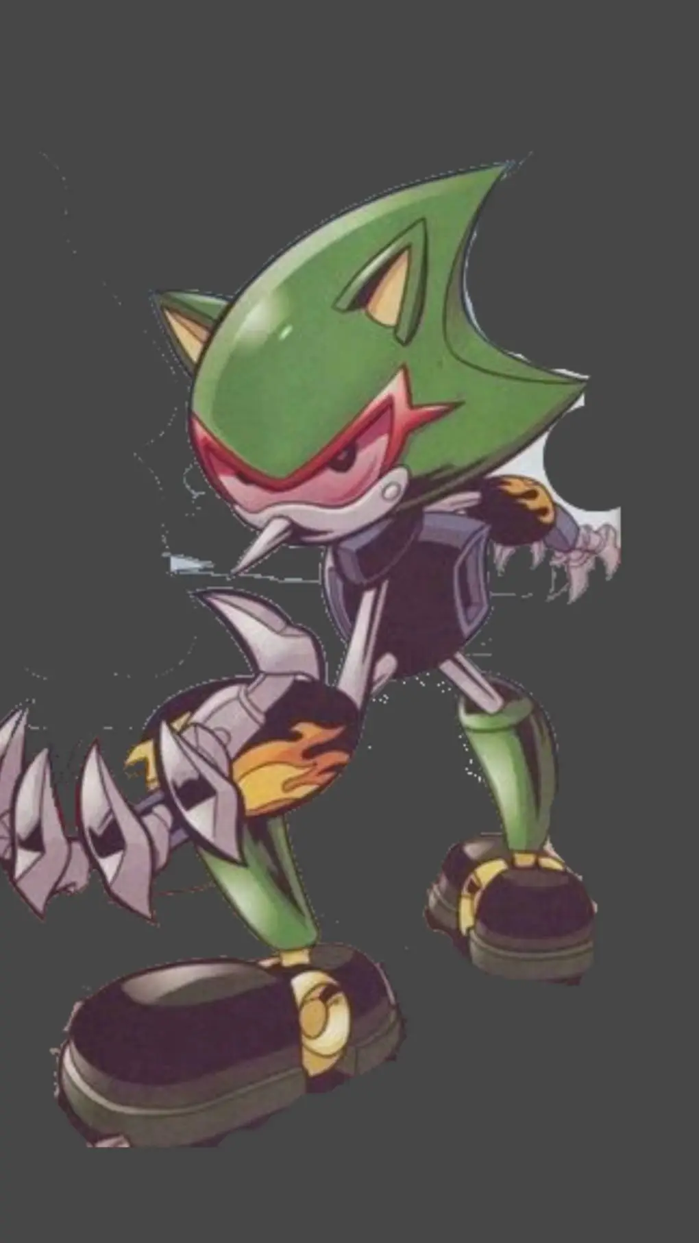ai character: Metal scourge background