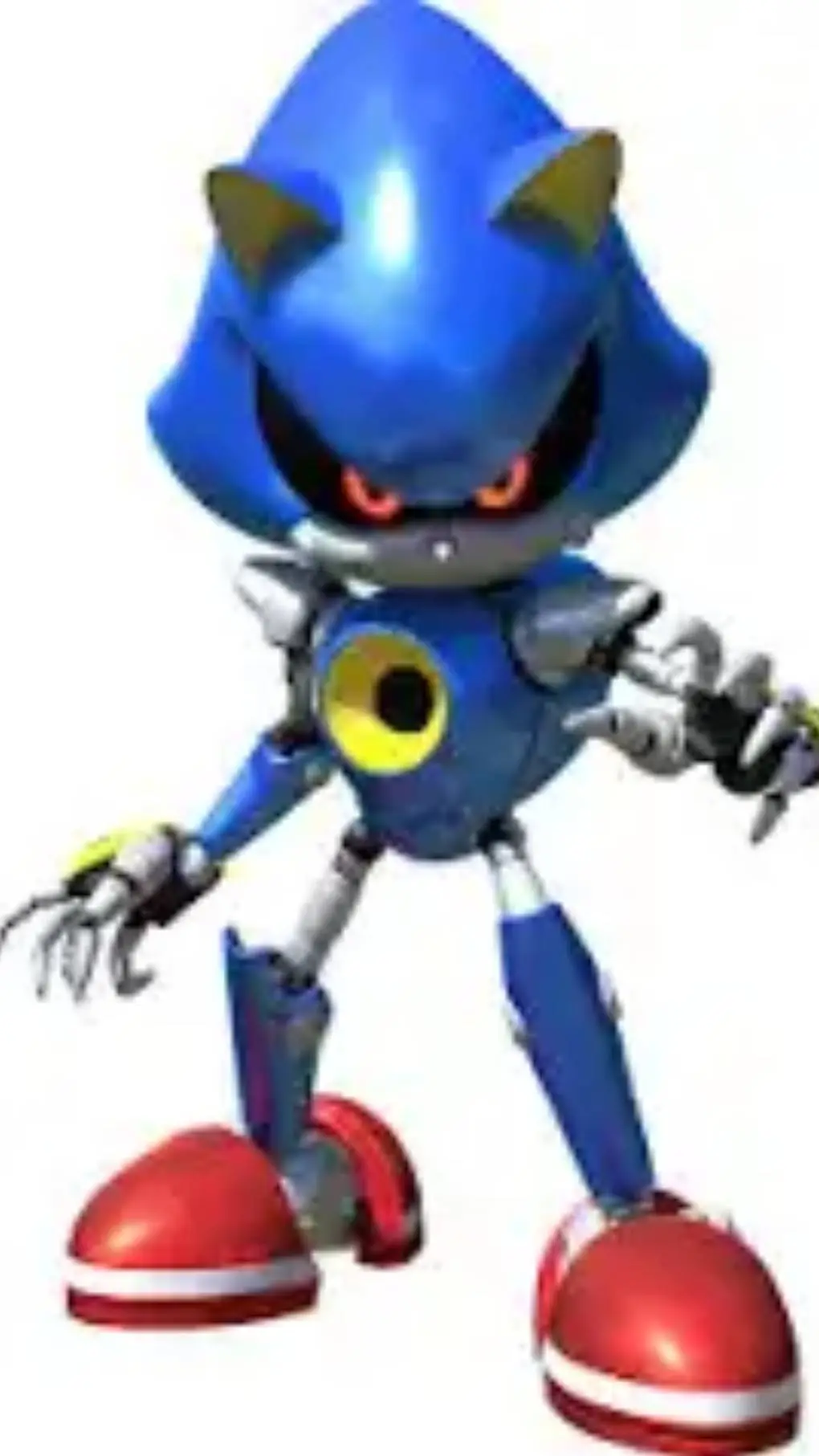 ai character: Metal Sonic  background